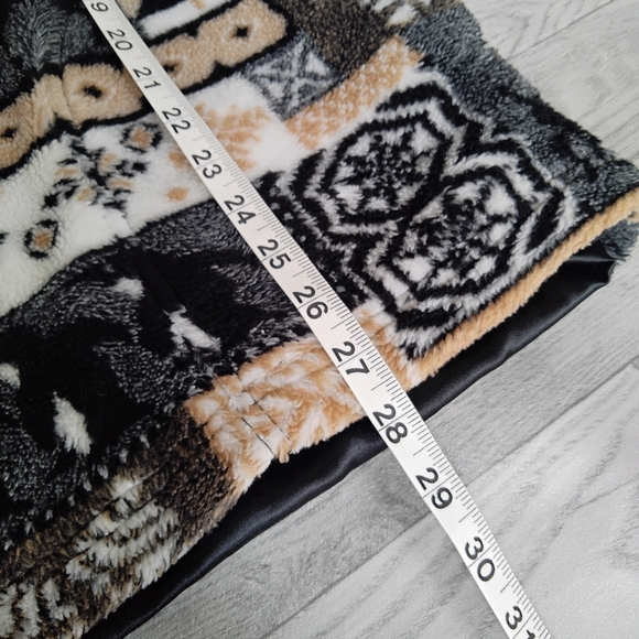 Festive fleece jacket Sz Sz 12 - Picture 10 of 15